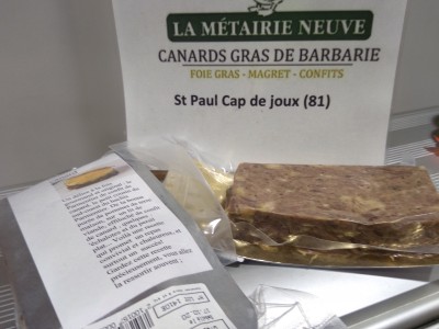 Effiloché de confit de canard