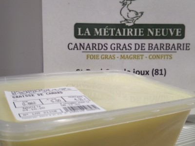 Graisse de canard